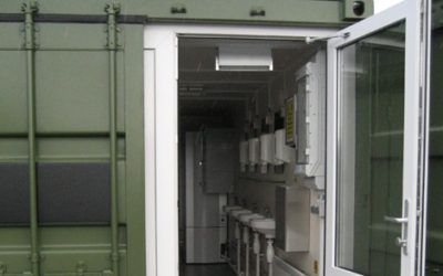 Shower Container for military use