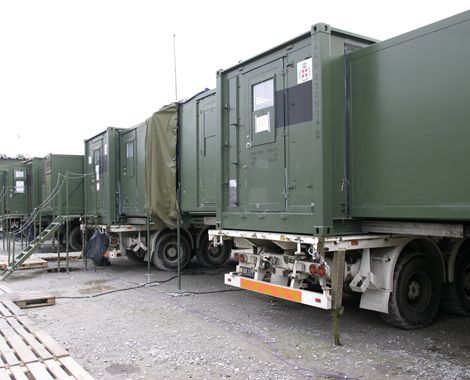 Communications container