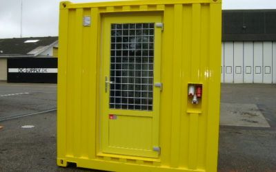 Opdelt service container