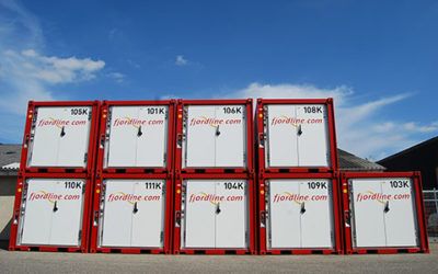 Reefer (køle-frys) container