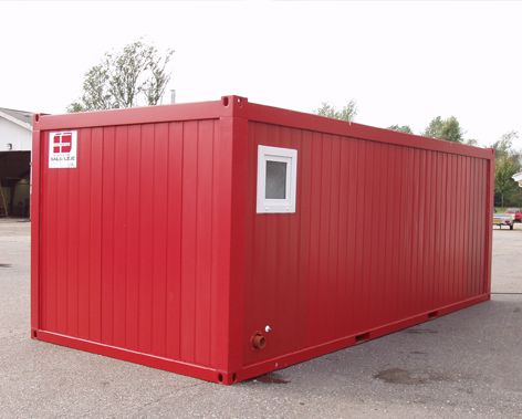Insulated office container with kitchenette & toilet – DCS P-37T