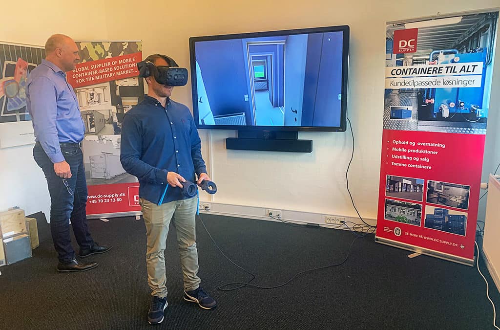 Oplev dit container projekt i Virtual Reality