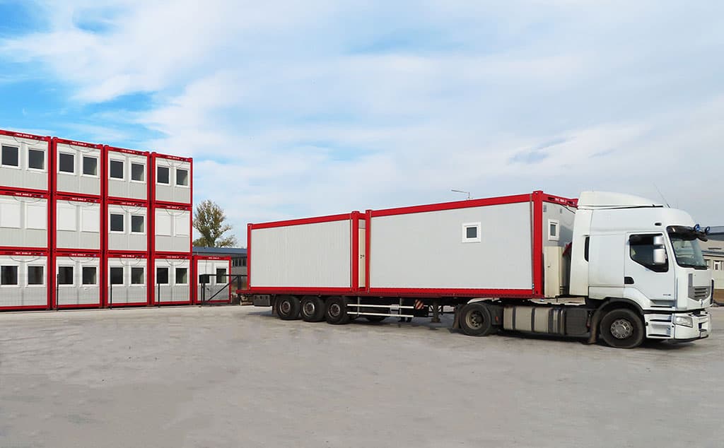 20 ft standard office modules - fast delivery from DC-Supply