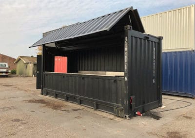 20 ft hydraulic bar container