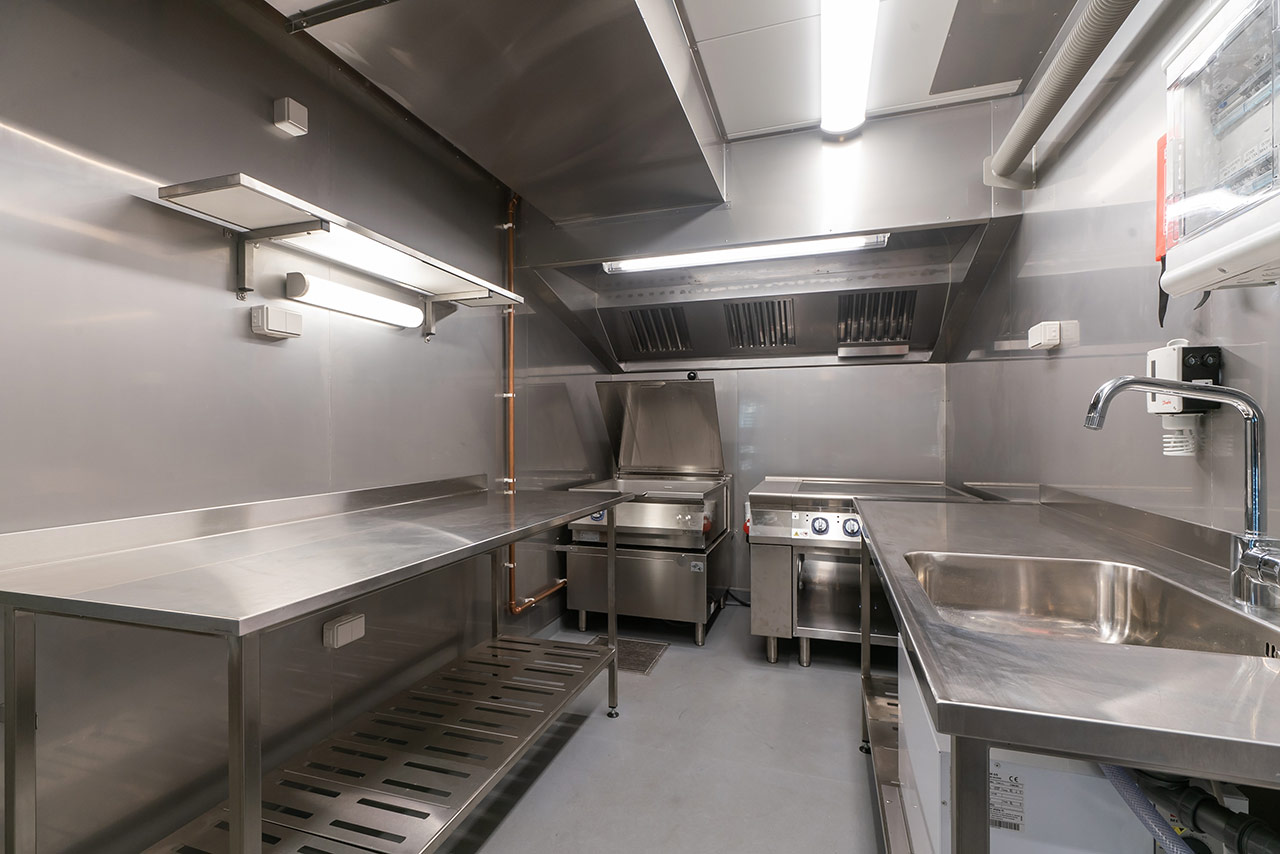 Rent a commercial kitchen from DC-Supply A/S