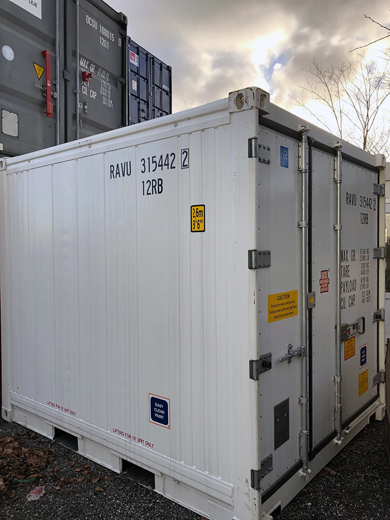 10 fods NY Reefer container - Kr. 125.000 ex. moms