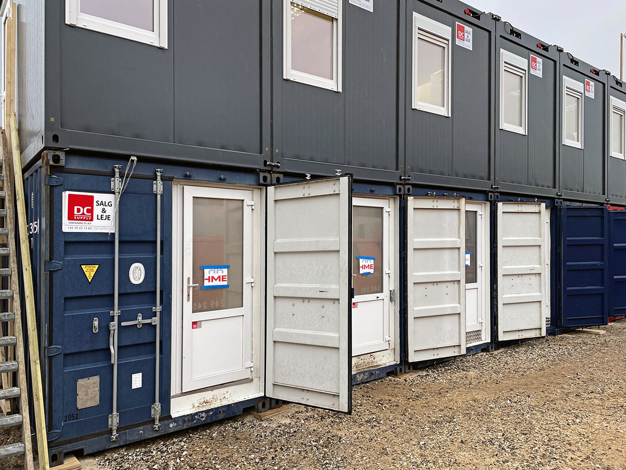 Rent fitted containers from DC-Supply A/S