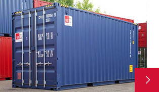 Tomme containere til stort gods