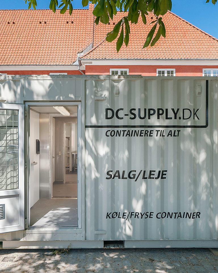 Kølecontainere og frysecontainere fra DC-Supply A/S til mange typer gods