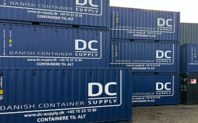 Rent a 20-ft container with insurance-approved locking brackets