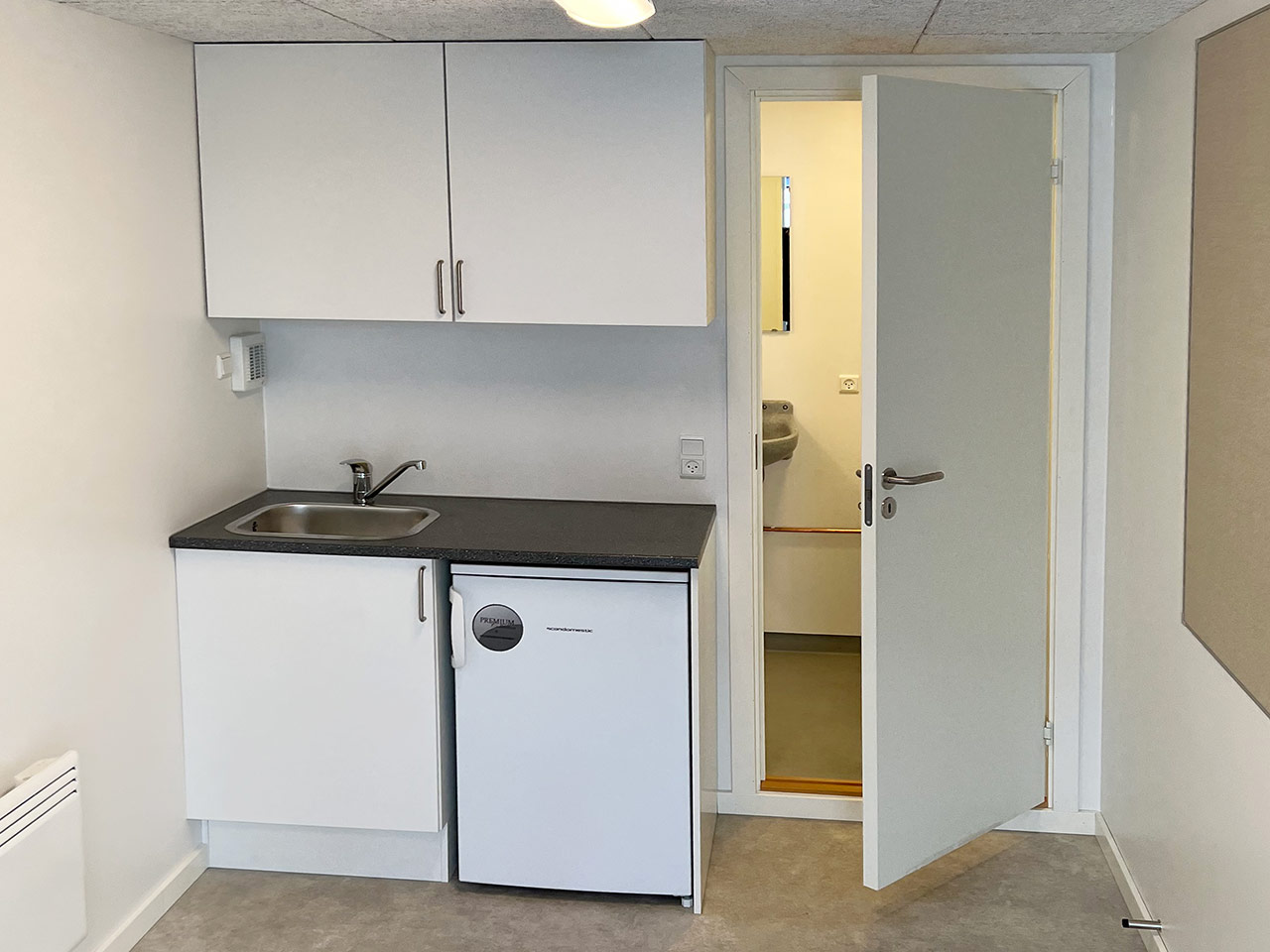 Opholdscontainer med køkken, bad og toilet – DCS 2031