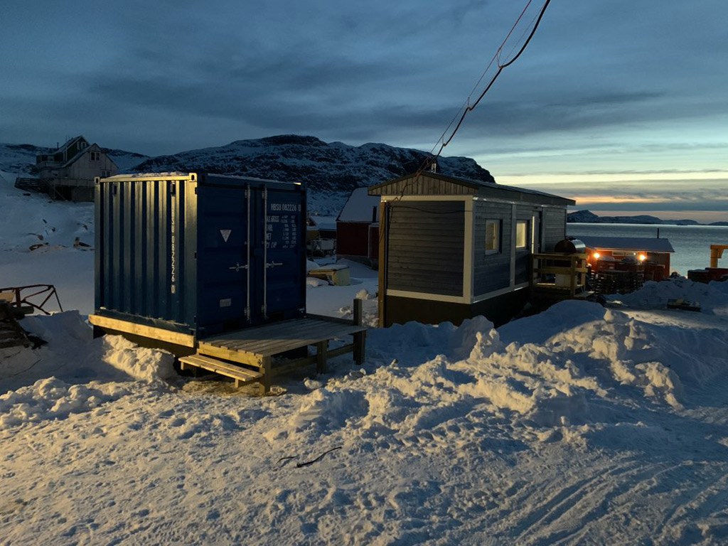 Crew facilities in Tasiusaq: Modular solution